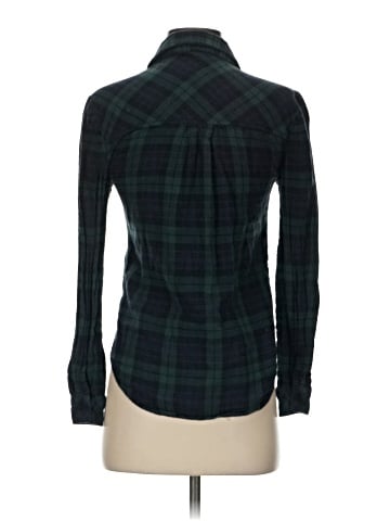 Noir Long Sleeve Button-Down Shirt (view 2)
