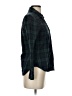 Noir Plaid Green Long Sleeve Button-Down Shirt Size XS - photo 4