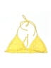 Unbranded Floral Yellow Swimsuit Top Size S (estimated) - photo 2