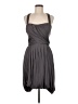 Assorted Brands Solid Gray Cocktail Dress Size M - photo 1