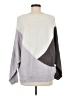 Express Color Block Gray Pullover Sweater Size M - photo 2