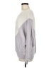 Express Color Block Gray Pullover Sweater Size M - photo 5
