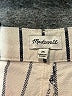 Madewell Stripes Ivory Shorts Size 25 waist - photo 3