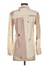 Tinsels 100% Viscose Color Block Ivory Long Sleeve Blouse Size 0 - photo 2
