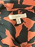 Joie 100% Polyester Print Burgundy Long Sleeve Blouse Size M - photo 7