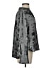 David Lerner 100% Polyester Metallic Silver Long Sleeve Blouse Size S - photo 4