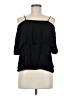 Pull&Bear Black Short Sleeve Top Size M - photo 1