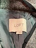 Ann Taylor LOFT Tweed Gray Wool Coat Size 2 - photo 6