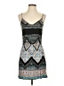 Sugarmint Print Black Cocktail Dress Size S (estimated) - photo 1