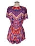 Free People 100% Rayon Print Purple Romper Size XS - photo 2