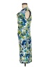 Connected Apparel Print Blue Cocktail Dress Size 8 (petite) - photo 5