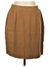 Unbranded Solid Tan Casual Skirt Size 12 - photo 1