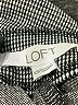 Ann Taylor LOFT Chevron-herringbone Gray Dress Pants Size XS - photo 7