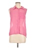 Bongo 100% Polyester Pink Sleeveless Blouse Size M - photo 1