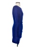 Express Solid Blue Casual Dress Size XS - photo 4