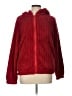 Unbranded 100% Polyester Red Faux Fur Jacket Size L - photo 1