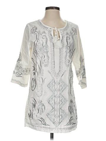 Gretchen Scott Designs 3/4 Sleeve Blouse (view 1)