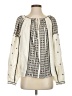 FRAME 100% Linen Ivory Long Sleeve Blouse Size S - photo 1