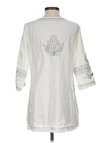 Gretchen Scott Designs 3/4 Sleeve Blouse (view 2)