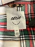 Aerie Plaid Silver Long Sleeve Button-Down Shirt Size L - photo 7