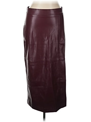 Ann Taylor LOFT Outlet Faux Leather Skirt (view 1)