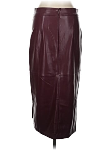 Ann Taylor LOFT Outlet Faux Leather Skirt (view 2)