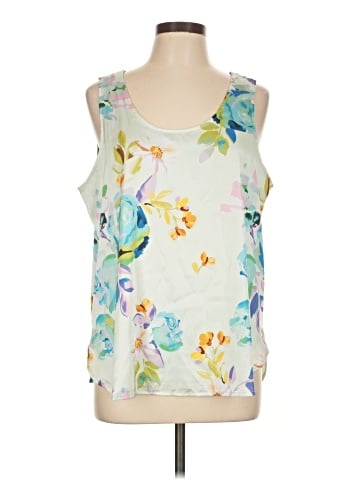 Isaac Mizrahi New York Sleeveless Blouse (view 1)