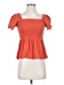 Madewell Orange Short Sleeve Top Size XS - photo 1