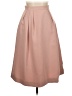 The Fold 100% Polyester Solid Tan Formal Skirt Size 8 - photo 1