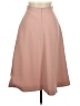 The Fold 100% Polyester Solid Tan Formal Skirt Size 8 - photo 2