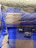 Gap Outlet 100% Cotton Plaid Blue Long Sleeve Button-Down Shirt Size M - photo 7