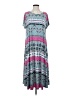 Pomelo Print Gray Casual Dress Size 2 - photo 1
