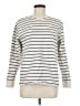 Zara Stripes Ivory Long Sleeve Top Size M - photo 1