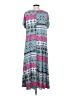 Pomelo Print Gray Casual Dress Size 2 - photo 2