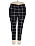 SOHO Apparel Ltd Plaid Black Casual Pants Size 3X - photo 1