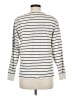 Zara Stripes Ivory Long Sleeve Top Size M - photo 2