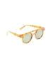 Komono Animal Print Camo Leopard Print Snake Print Brown Orange Sunglasses One size - photo 1