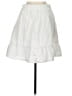 Reistor Solid White Casual Skirt Size M - photo 2