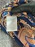 Daniel Rainn 100% Polyester Paisley Blue Long Sleeve Blouse Size S - photo 8