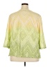 Alfred Dunner Green 3/4 Sleeve Blouse Size 2X - photo 2