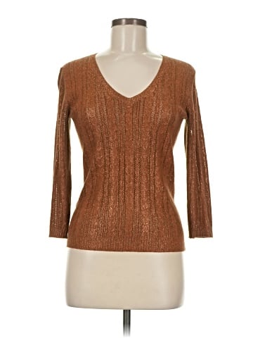 BCBGMAXAZRIA 3/4 Sleeve Top (view 1)