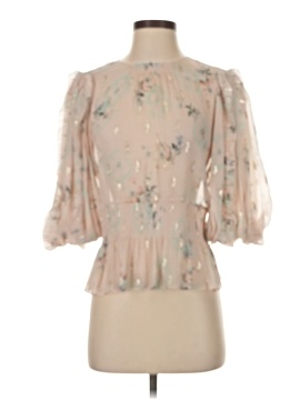 Rebecca Taylor Short Sleeve Turtleneck