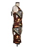 Assorted Brands Graphic Brown Cocktail Dress Size M - photo 4