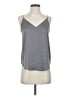 Express 100% Polyester Gray Sleeveless Top Size XS - photo 1