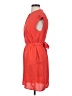 Collective Concepts 100% Polyester Solid Orange Casual Dress Size S - photo 5