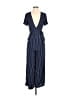 JOA Stripes Blue Jumpsuit Size XS - photo 1
