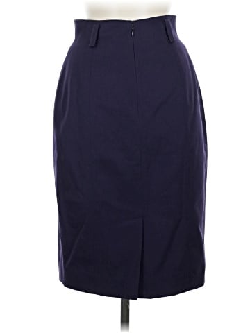 Linda Allard Ellen Tracy Wool Skirt (view 2)