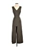 Calvin Klein Solid Gray Jumpsuit Size 4 - photo 1