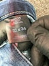 Express Jeans Solid Blue Jeans Size 32 waist - photo 8