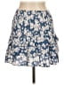 Blue B 100% Rayon Floral Blue Casual Skirt Size L - photo 2